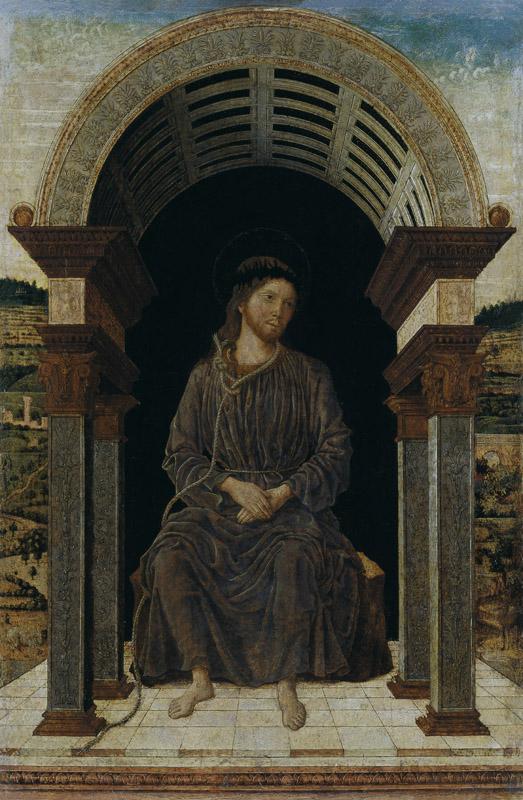 Ferrarese master - Christ in repose, c. 1480