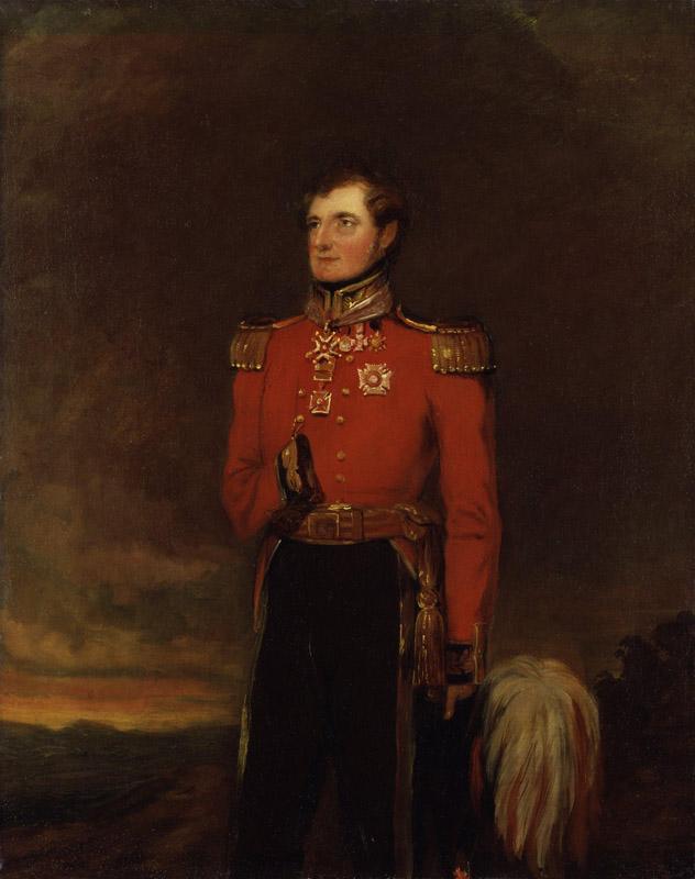 Fitzroy James Henry Somerset, 1st Baron Raglan by William Salter