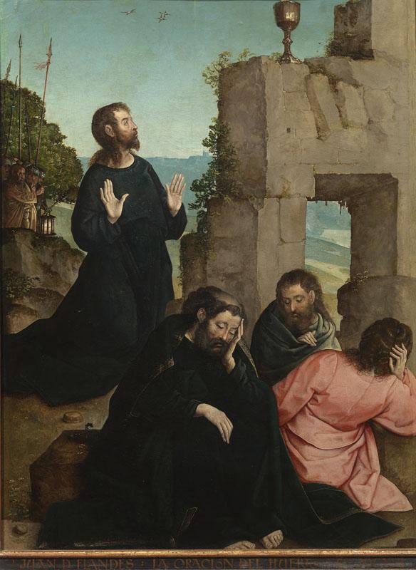Flandes, Juan de-La Oracion del Huerto-110 cm x 84 cm