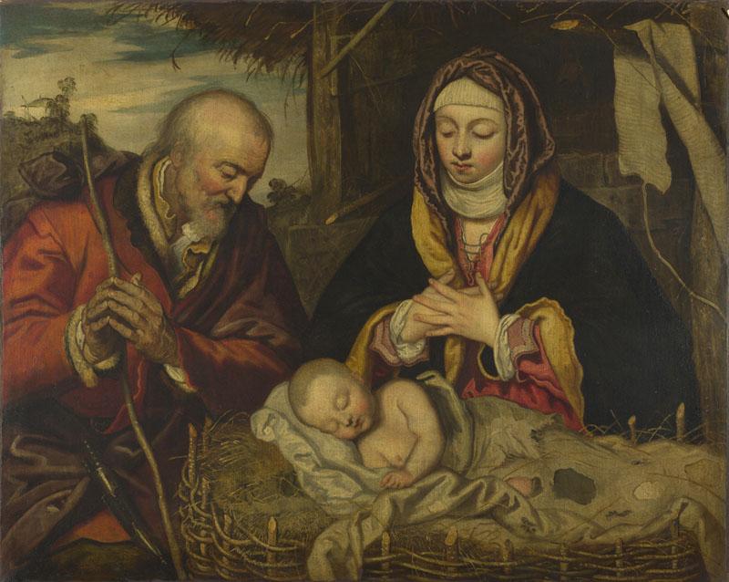 Follower of Jacopo Tintoretto - The Nativity