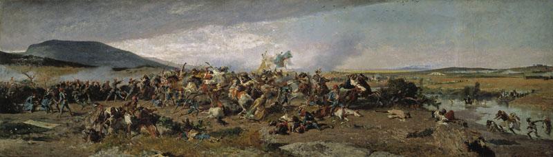 Fortuny Marsal, Mariano-La Batalla de Wad-Rass-54 cm x 185 cm