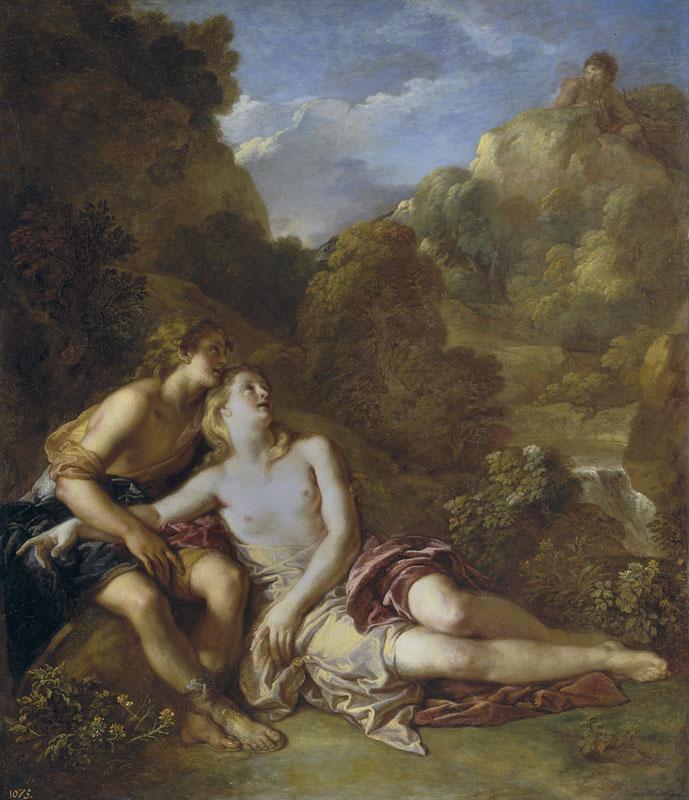 Fosse, Charles de la-Acis y Galatea-104 cm x 90 cm