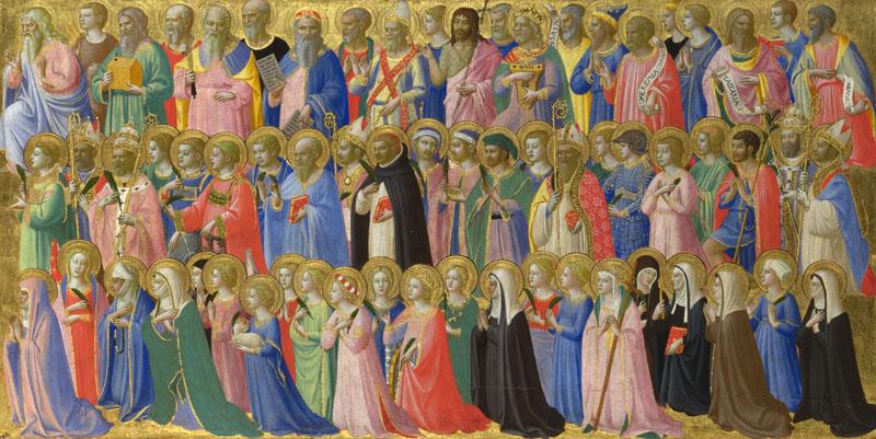 Fra Angelico - The Forerunners of Christ with Saints and Martyrs