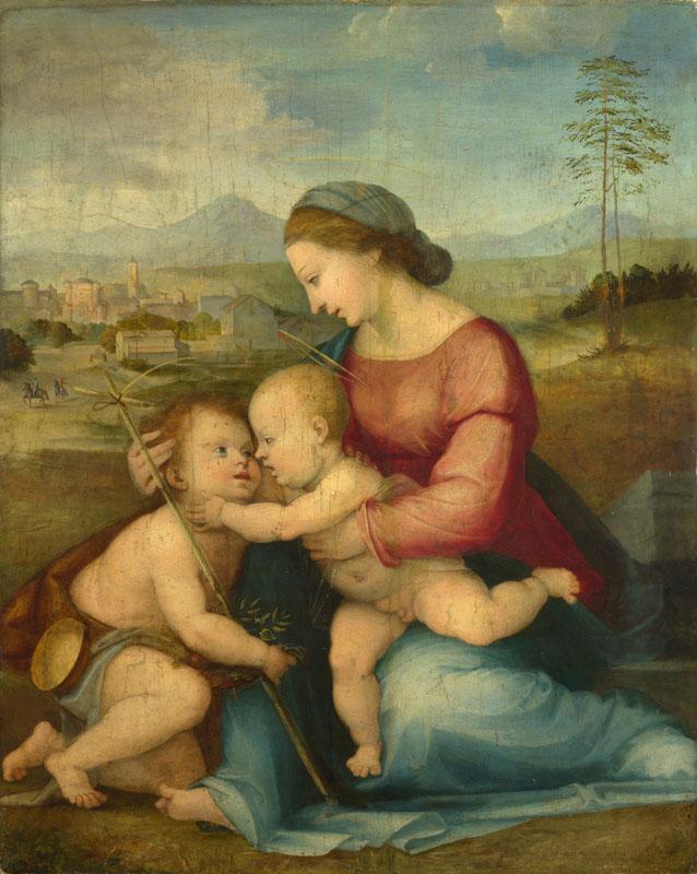 Fra Bartolommeo - The Madonna and Child with Saint John