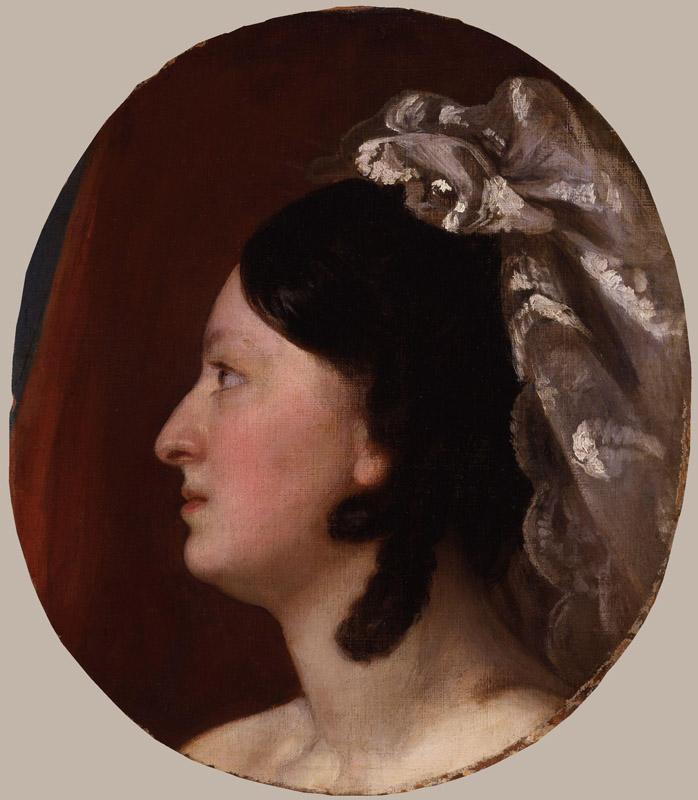 Frances Anne (Fanny) Kemble by Peter Frederick Rothermel