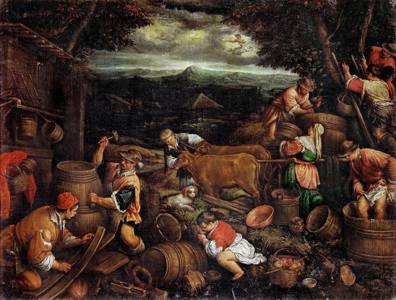 Francesco Bassano II (1549-1592) -- Autumn