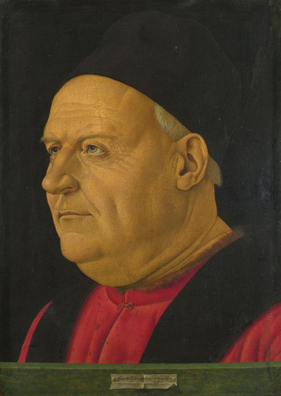 Francesco Bonsignori - Portrait of an Elderly Man