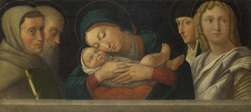 Francesco Bonsignori - The Virgin and Child with Four Saints