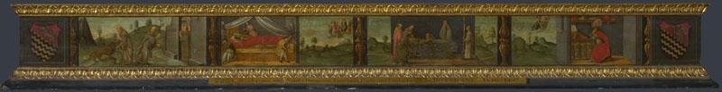 Francesco Botticini - Scenes from the Life of Saint Jerome - Predella