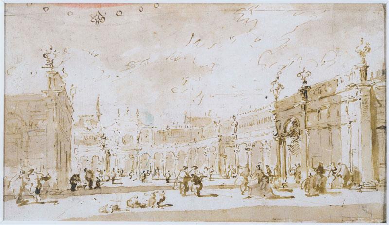 Francesco Guardi (1712-1793)-Piazza San Marco