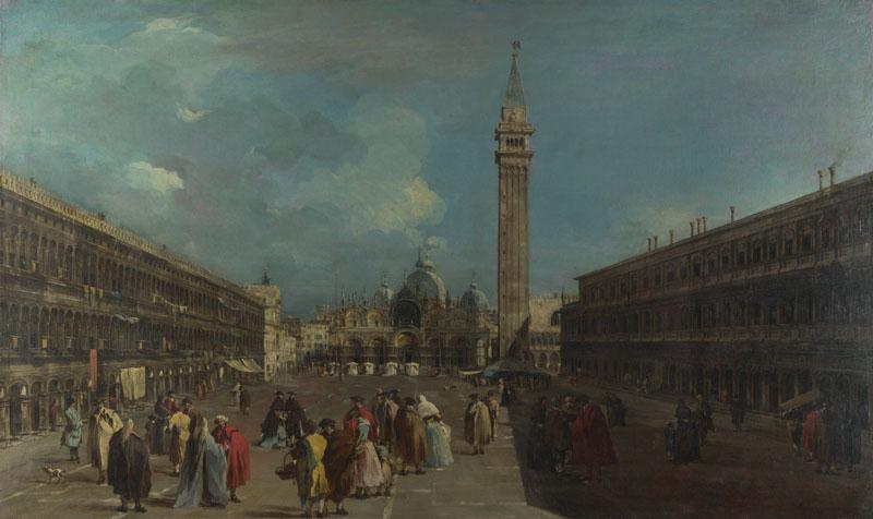 Francesco Guardi - Venice - Piazza San Marco II