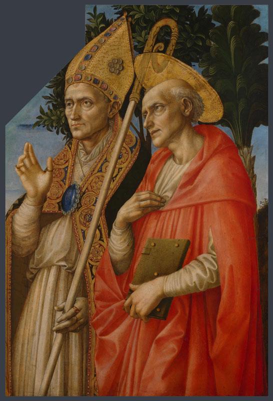 Francesco Pesellino and completed by Fra Filippo Lippi and Workshop - Saints Zeno and Jerome