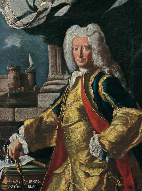 Francesco Solimena - Portrait of Aloys Thomas Raimund, Count Harrach, after 1728