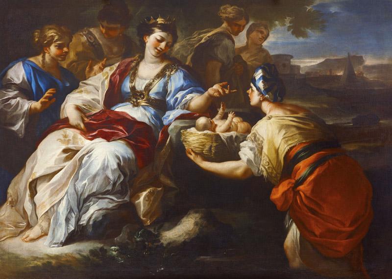 Francesco Solimena - The Finding of Moses, c. 1693-95
