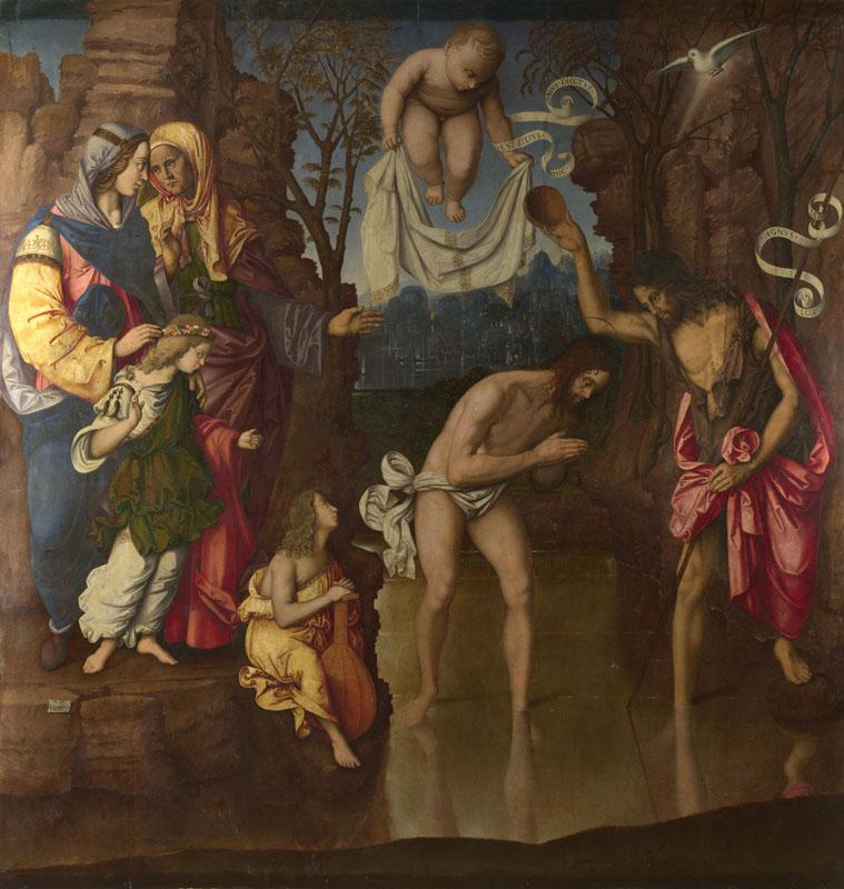 Francesco Zaganelli - The Baptism of Christ