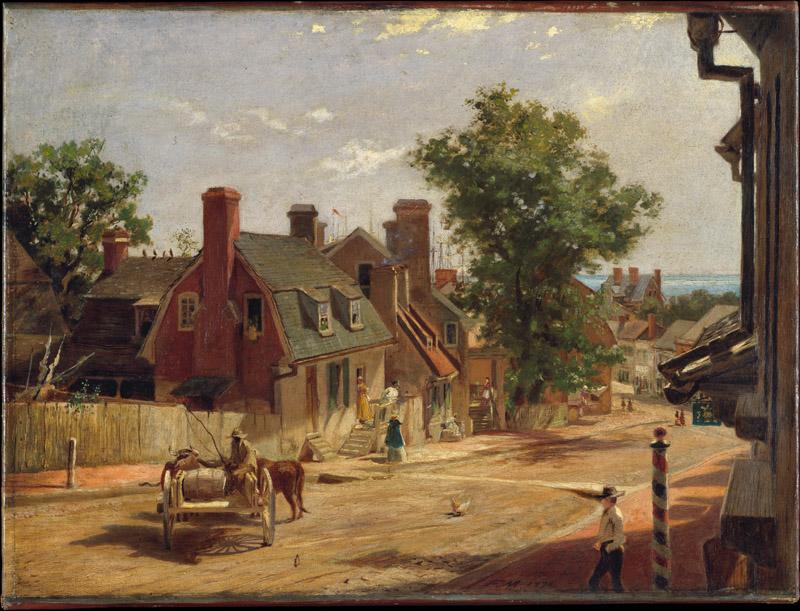 Francis Blackwell Mayer--Old Annapolis, Francis Street