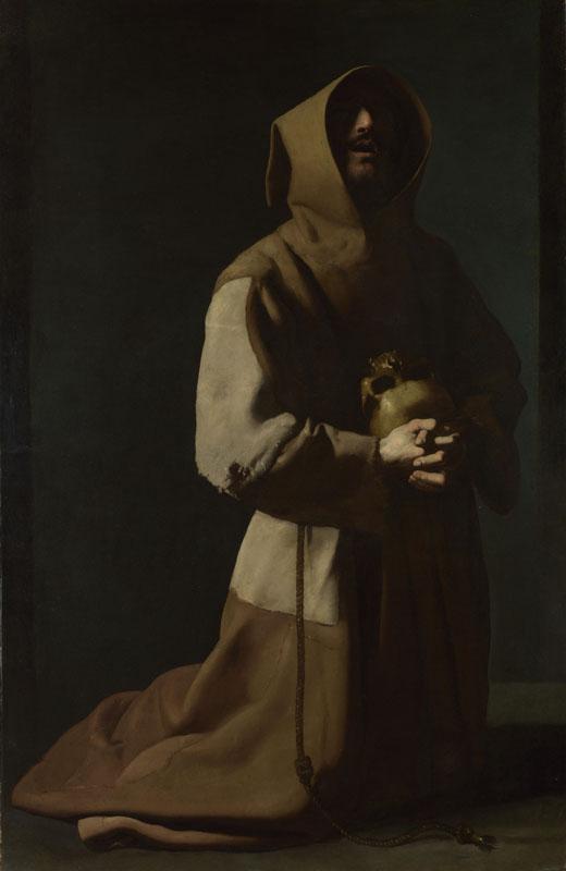 Francisco de Zurbarin - Saint Francis in Meditation II