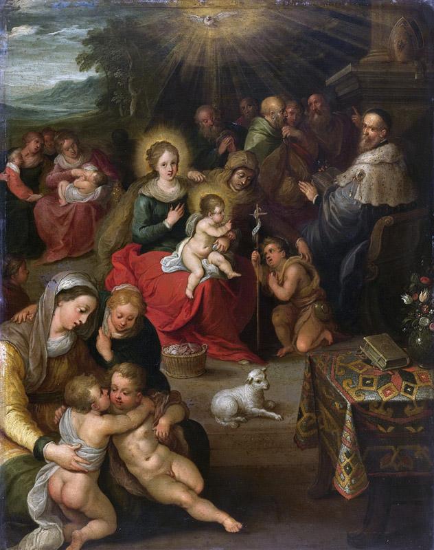 Francken, Frans (II) -- Allegorie op het Christuskind als het lam Gods, 1616