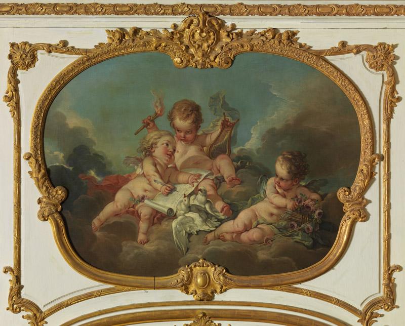Francois Boucher and Workshop--Allegory of Lyric Poetry