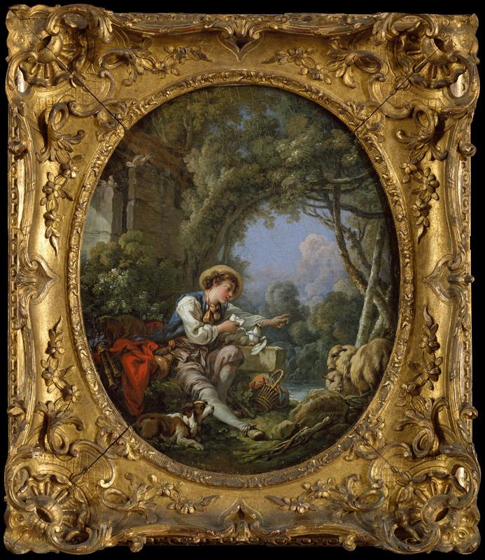 Francois Boucher--The Dispatch of the Messenger