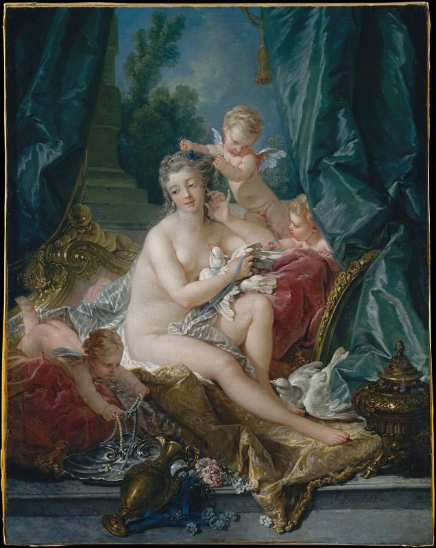 Francois Boucher--The Toilette of Venus
