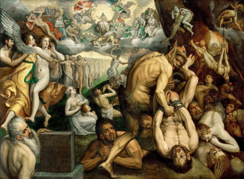 Frans Floris the elder -- Last Judgment