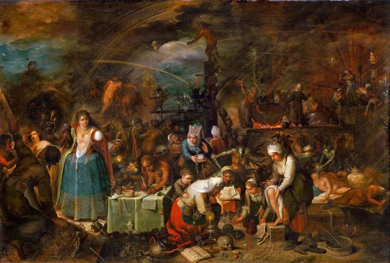 Frans Francken II -- Witches Assembly