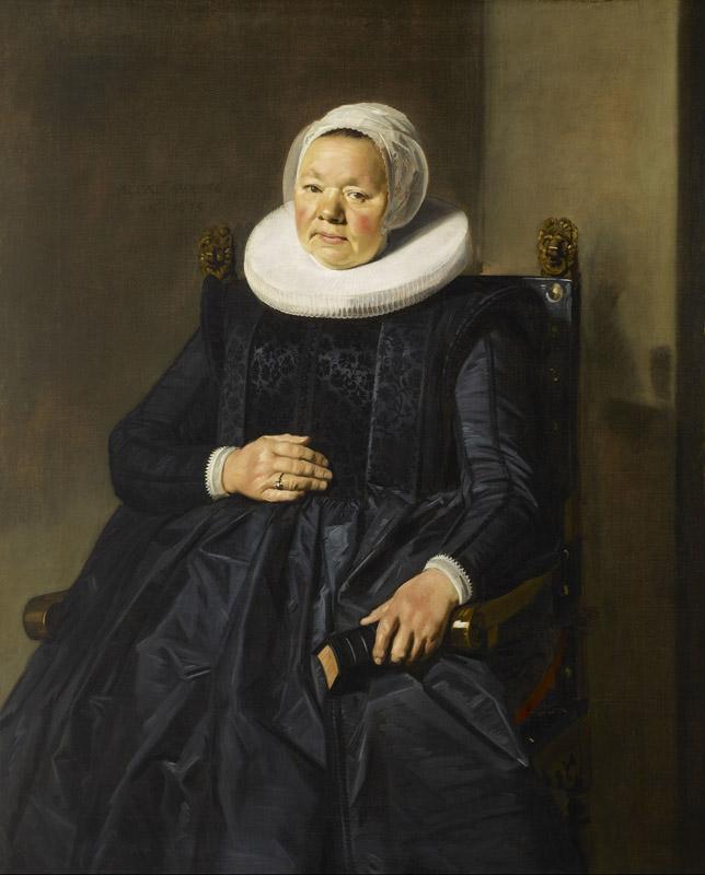 Frans Hals - Portrait of a Woman, 1635
