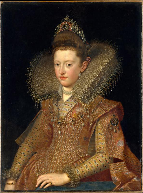 Frans Pourbus the Younger--Margherita Gonzaga (1591-1632), Princess of Mantua