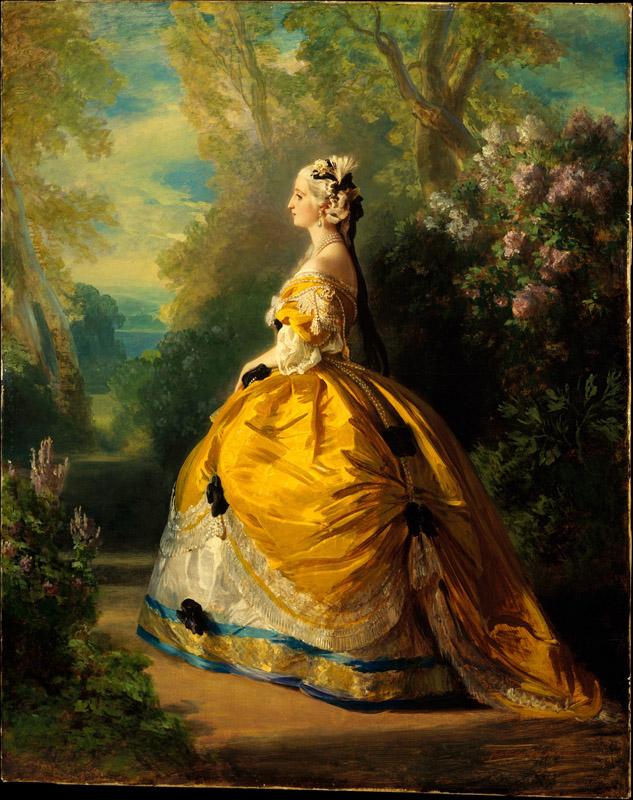 Franz Xaver Winterhalter--The Empress Eugenie