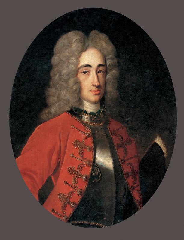 Franz von Stampart - Portrait of Prince Josef Johann Adam of Liechtenstein (1690-1732)