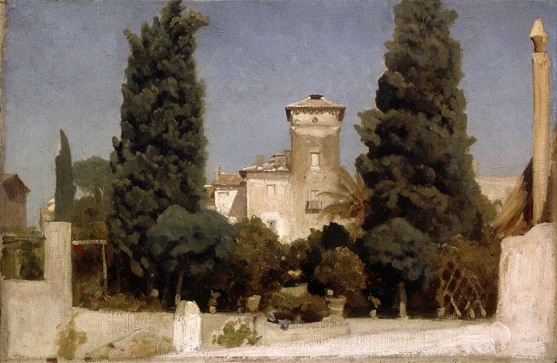 Frederic, Lord Leighton - The Villa Malta, Rome