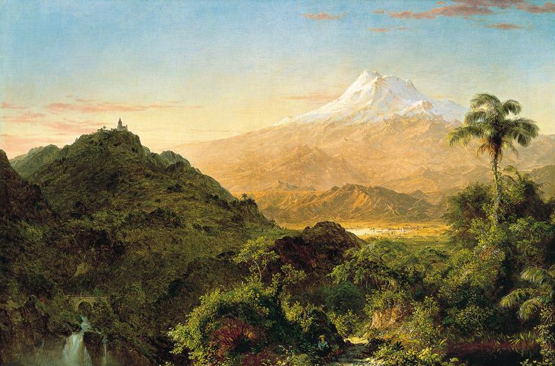 Frederic Edwin Church - South American landscape