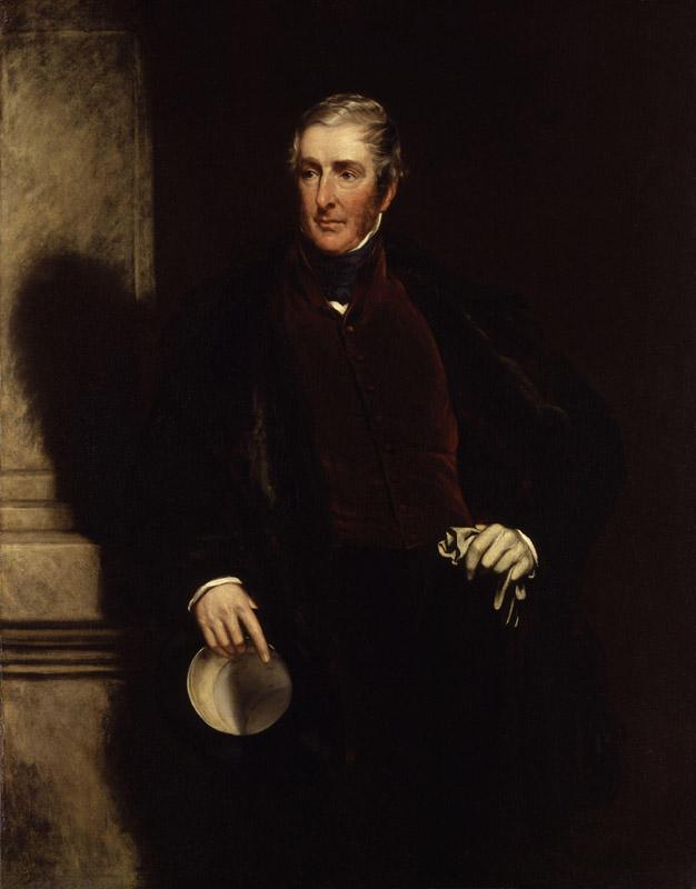 Frederick James Lamb, 3rd Viscount Melbourne by John Partridge