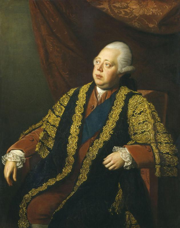 Frederick North, 2nd Earl of Guilford by Nathaniel Dance, (later Sir Nathaniel Dance-Holland, Bt)