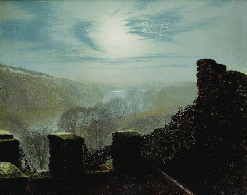 Full moon, Roundhay Park Castle, 1872