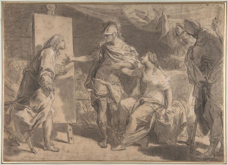 Gaetano Gandolfi--Alexander the Great Offering His Concubine Campaspe