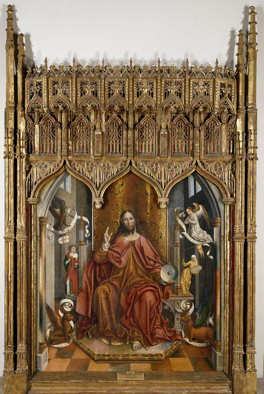 Gallego, Fernando-Cristo bendiciendo-169 cm x 132 cm