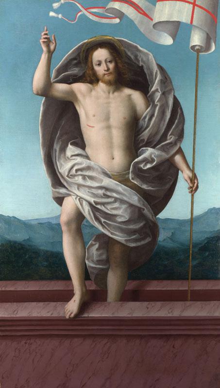 Gaudenzio Ferrari - Christ rising from the Tomb