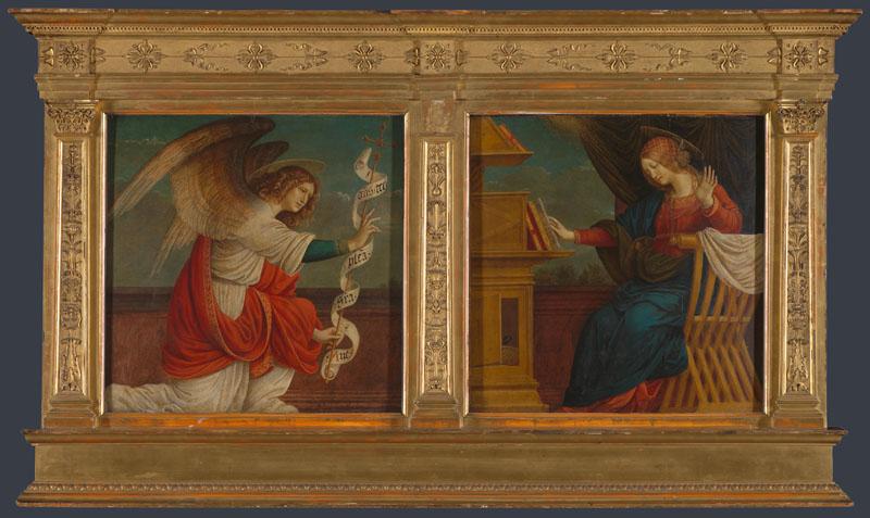 Gaudenzio Ferrari - Panels from an Altarpiece - The Annunciation