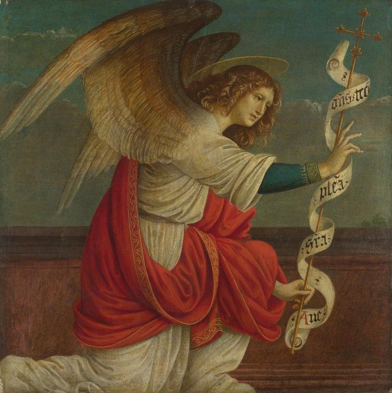Gaudenzio Ferrari - The Annunciation - The Angel Gabriel