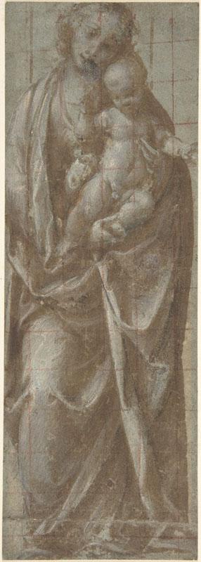 Gaudenzio Ferrari--Standing Virgin Holding the Christ Child