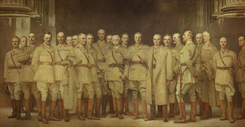 General Officers of World War I by John Singer Sargent