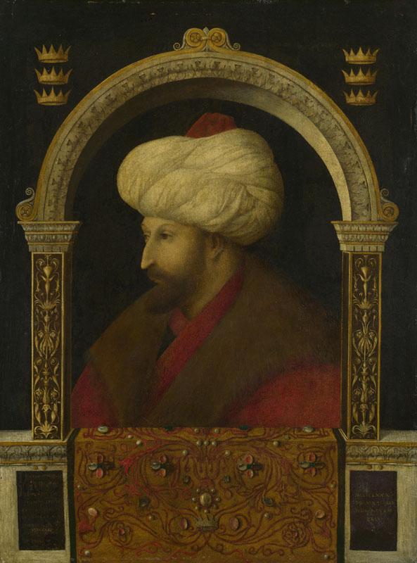 Gentile Bellini - The Sultan Mehmet II