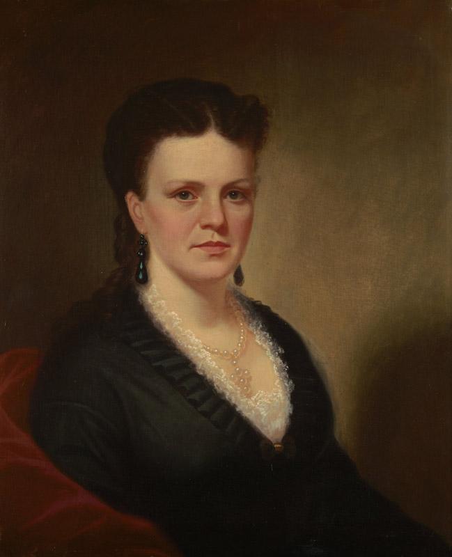 George Caleb Bingham - Mariah Chandler McPherson, ca. 1855-1860