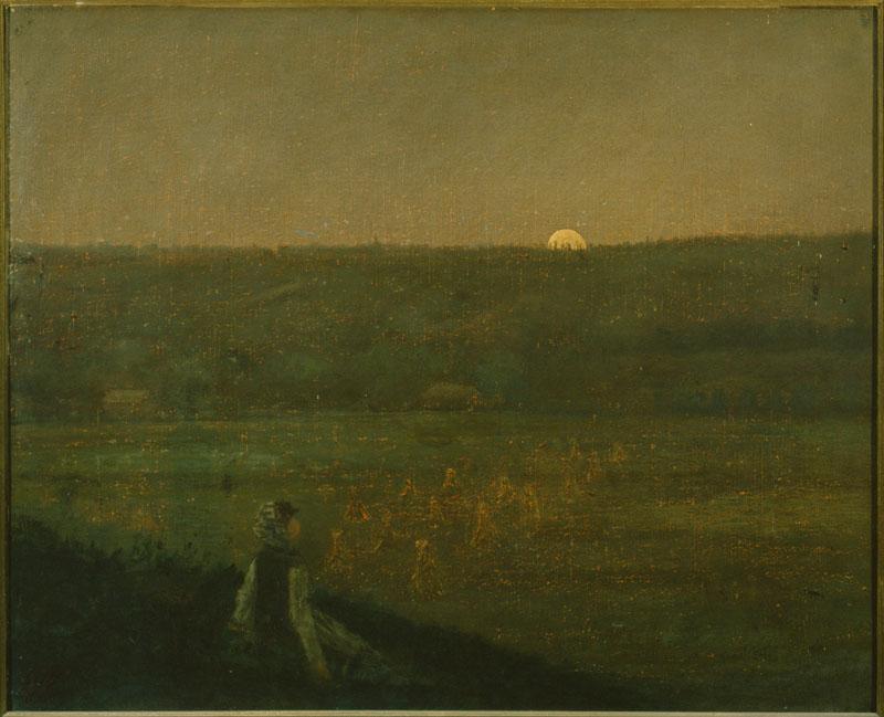 George Fuller (1822 - 1884) (American)-Moonrise