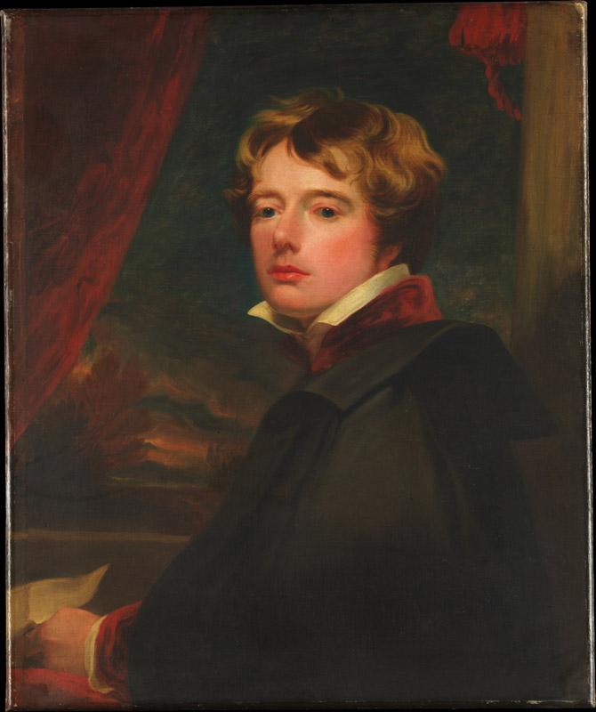 George Henry Harlow--Self-Portrait