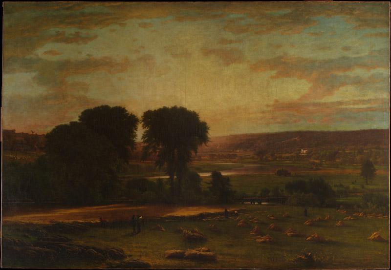 George Inness--Peace and Plenty
