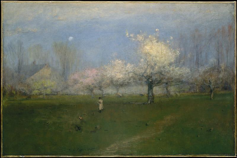 George Inness--Spring Blossoms, Montclair, New Jersey