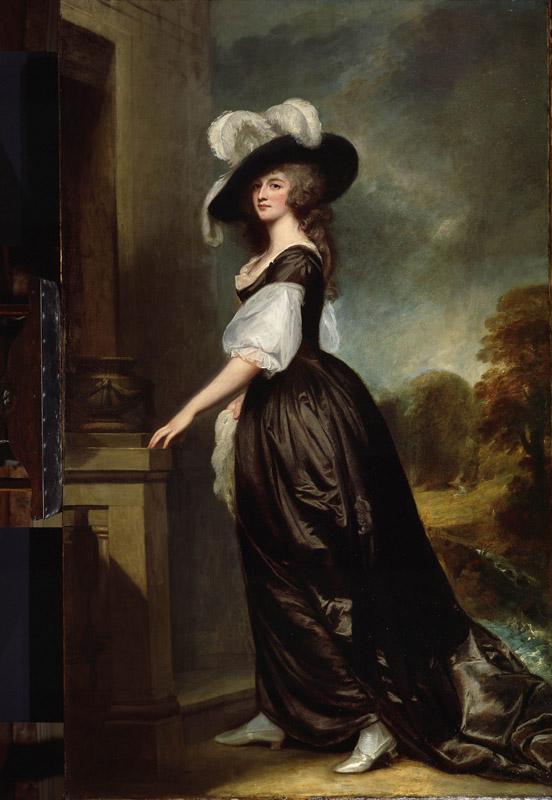 George Romney - Charlotte, Lady Milnes, 1788-1792